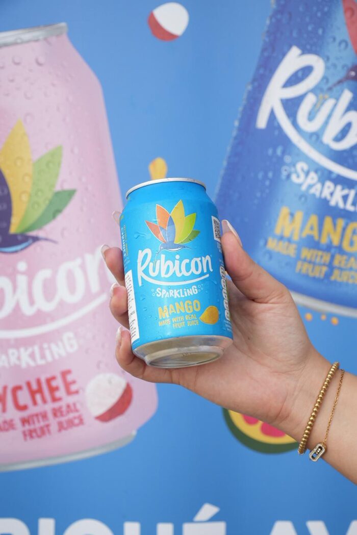 Rubicon Mango can at an event